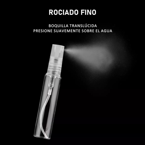 50pcs 5ml Mini Frascos De Pl¡sticorecargables De Perfume Mungqube