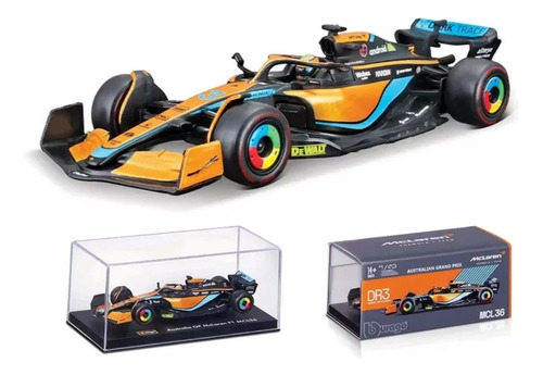 Burago Mclaren F1 Mcl36 Daniel Ricciardo 1:43 