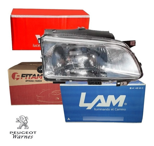 Optica Delantera Derecha Vic - Lam Citroen Berlingo Para 1998-2009