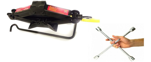 Kit Macaco E Chave De Roda Para Chevrolet Captiva 2011