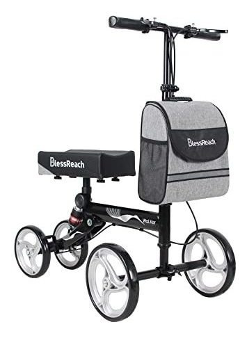 Blessreach Rodillera Orientable Deluxe - Patineta Médica Par