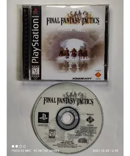 Final Fantasy Tactics Patch Playstation 1 Com Capa