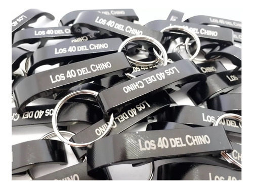 45 Llavero Destapador Metal Personalizado Souvenir Cumpleaño