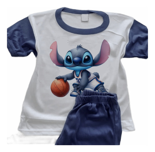 Pijamas Lilo Y Stich Impresas Sublimadas Infantiles - 6864