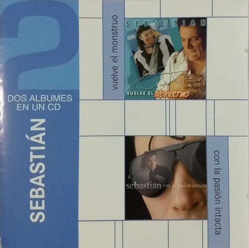 Sebastián  Cd Nuevo Original Dos Albumes En Un Cd  20 Tem