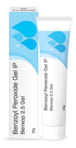 Salve Benxop Benzoyl Peroxide 2.5% De Pipas Crema Qp65n