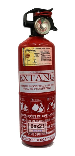 Extintor Abc Automotivo 1kg Escort Validade  5 Anos