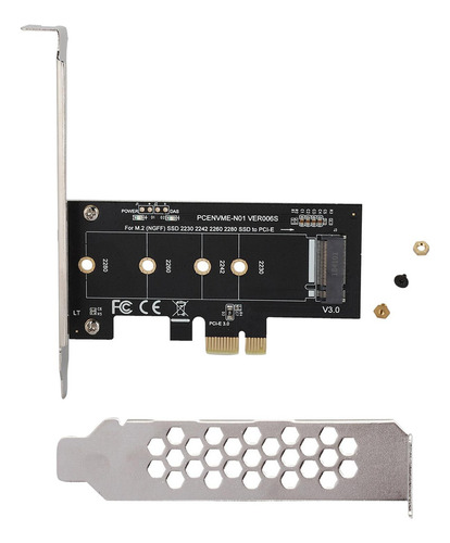 Aubp Nvme M.2 Ssd M Key To Pci-e 3.0 X1 Expansion Card