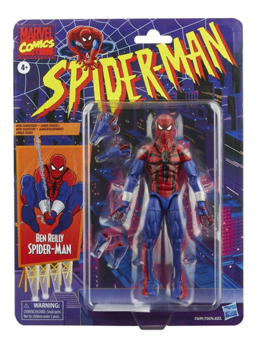 Marvel Legends Series Retro Collection Ben Reilly Spider-man