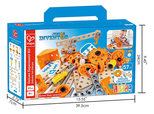 Kit De Experimentos Deluxe Para Niños 57 Piezas