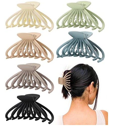 Clips De Pelo Para Mujeres, 4.7  Garras De Pelo 9f2px