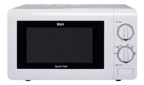 Microondas Bgh Quick Chef B120m16  Blanco 20l 220v