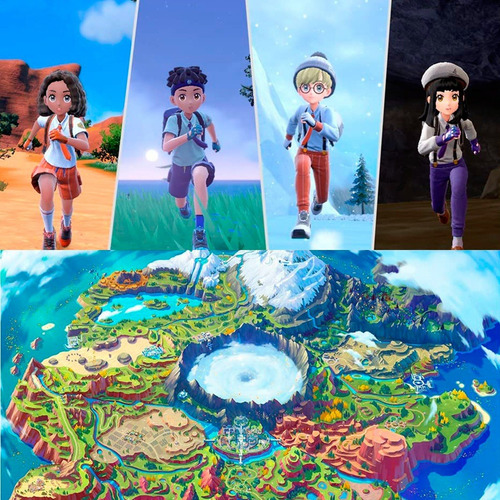 Videojuego Nintendo Switch Pokemon Violet Español Físico