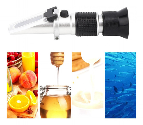 Brix Refractómetro 0 -90% Azúcar Jugos Fruta Measurer