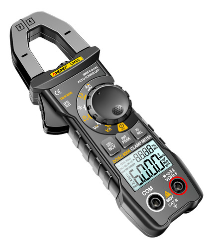 Pinza Amperimétrica Digital Aneng Cm82, 6000 Cuentas True R