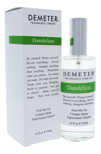 Colonia 4 Onzas Dandelion Por Demeter Unisex En Spray