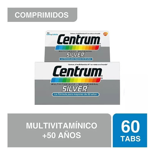 Centrum Silver Multivitamínico 60 Comprimidos