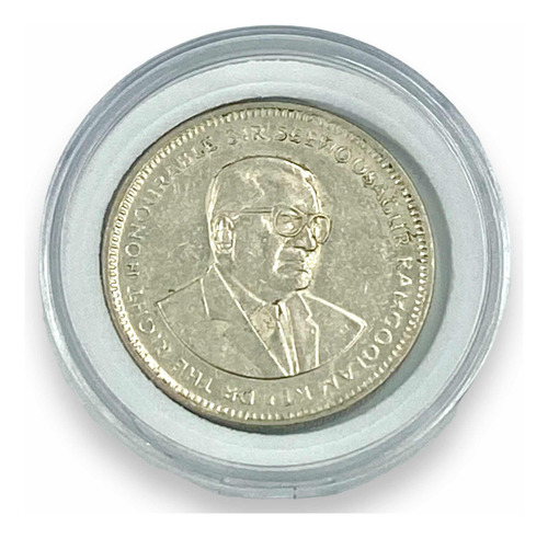 Moneda Mauritania 2005 De 1/2 Rupia Continente Africano (Usado)