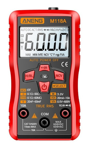 Tester Multímetro Aneng M118a