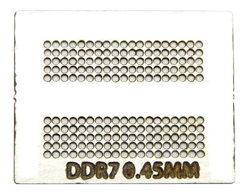 Stencil Ddr7 Reballing Calor Direto Memoria Ram Estencil Bga