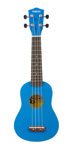 Imagen 6 de 10 de Ukelele Soprano Creep Waimea Azul + Funda + Correa!