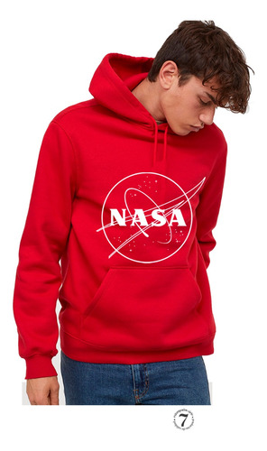 Polerón Canguro Unisex Hombre Mujer Niño Nasa D1