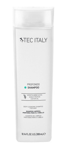 Tec Italy Shampoo Fortalecedor De Cabello Profundo 300 Ml