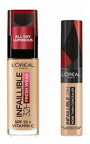 L'oréal Paris Kit Base De Maquillaje Infalible 125 +