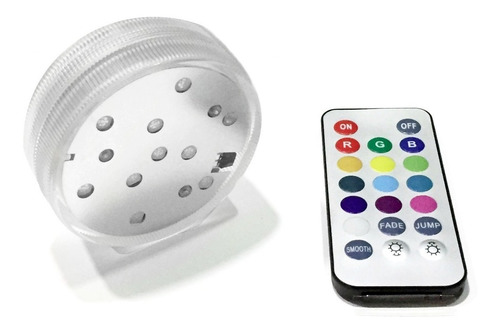 Luz Led Sumergible Rgb Jacuzzi Piscina Pileta Con Control