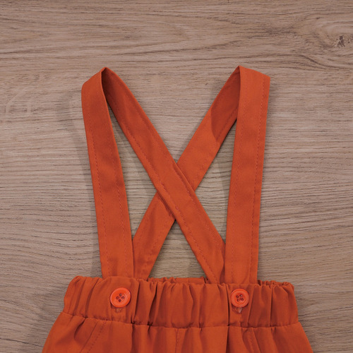 2piezas Conjunto Verano Con Estampado De Animales Bebé 0-18m Coral Oscuro 0-3 M