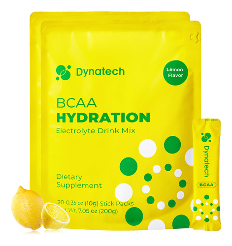 Dynatech Bcaas - Polvo De Electrolitos De Hidratacion De Sod