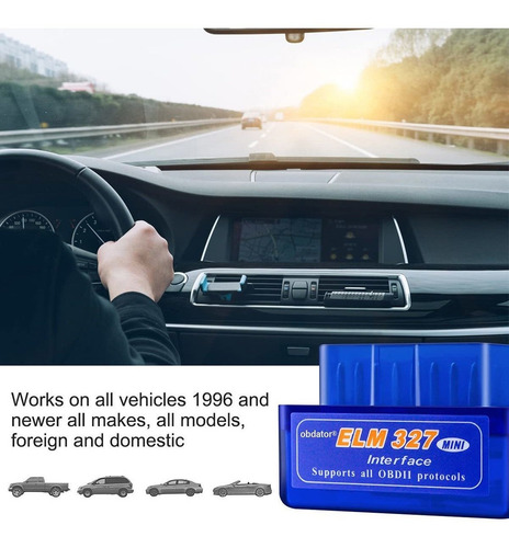 Escáner Automotriz Mini Elm327 Obd2 Conexión Bluetooth