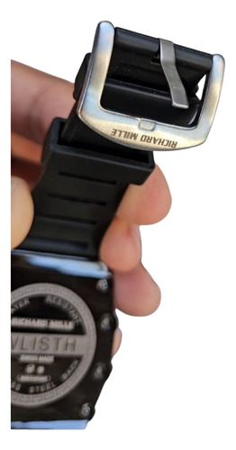 Reloj Rm Clasic Negro Negro Negro (Reacondicionado)