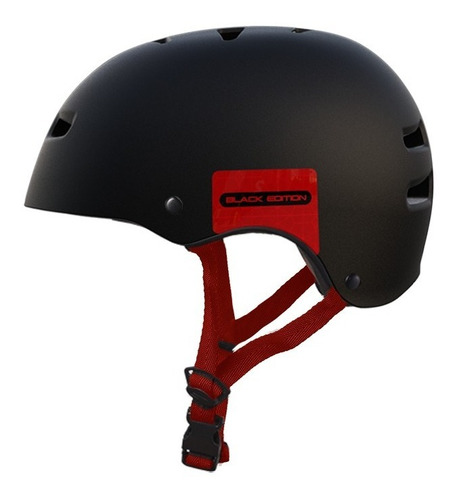 Imagen 3 de 6 de Casco Vertigo Vx Black Free Style, Bici, Rollers, Monopatin.