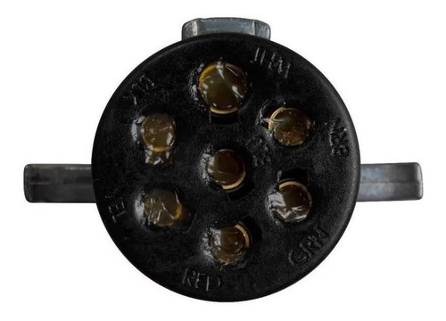 Imagen 2 de 6 de Cable Abs Verde Conector De 7 Hilos Az-30-4621