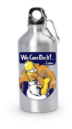Termo Homero Simpsons Botilito   Bebidas Frias 