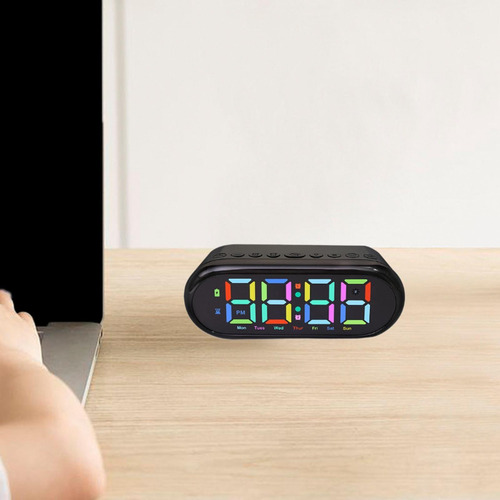 Reloj Despertador Digital Led, Reloj De Mesa, Pantalla