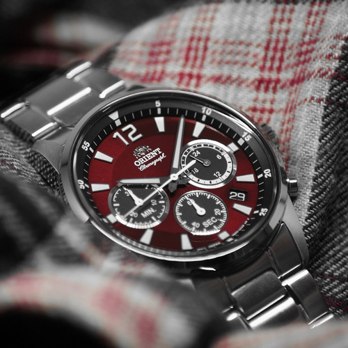 Reloj Orient Hombre Ra-kv0004r10b Cronogr Tecnología Japónes