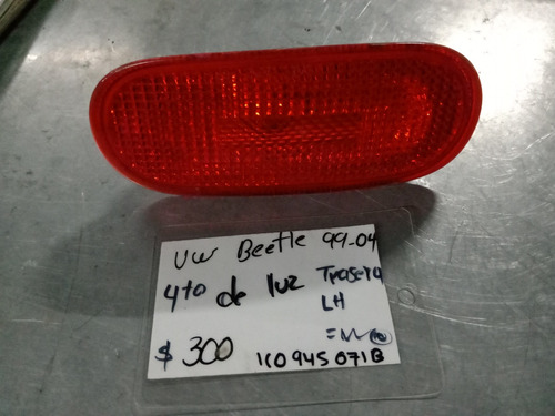 4to De Luz Trasera Izquierda Vw Beetle 99-04