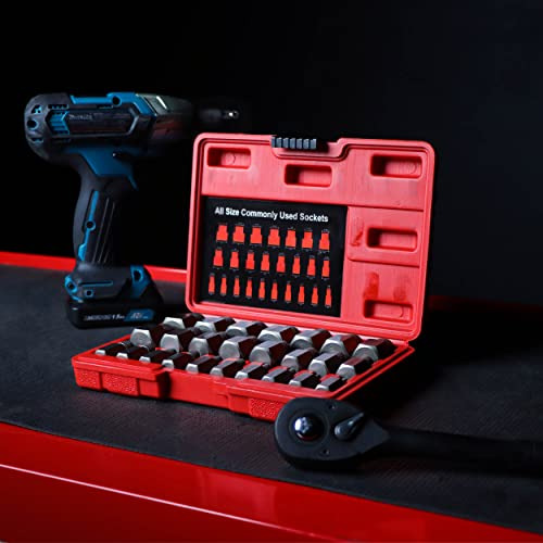 Juego De Extractor De Tornillos 25 Piezas Kit De Extracción