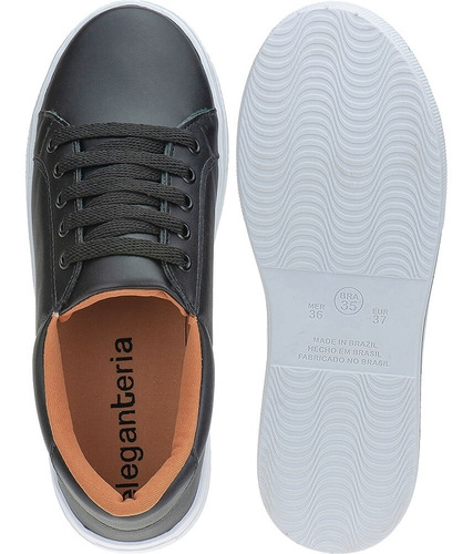 Tênis Feminino Sapatênis Casual Moda Flatform Eleganteria