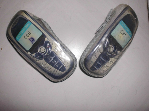 Forro De Celular Siemens C65 Trasparente (2v)