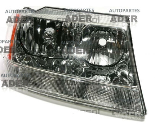 Optica Jeep Grand Cherokee 1999 Al 2005 Fdo Negro Giro Ambar