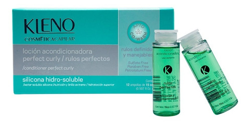 Ampolla Acondicionadora Kleno Perfect Curly Nutricion X 12