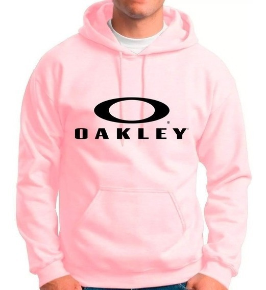 moletom oakley rosa