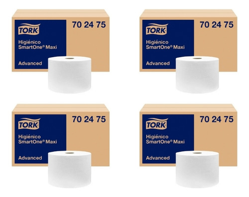 Higiénico Tork Smartone Maxi 4 Cajas C/6 Rollos 1,150 Hojas