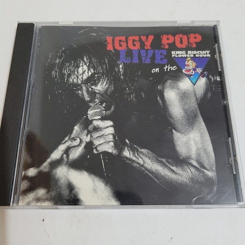 Cd,iggy Pop,live On The King Biscuit,made In Usa, 1998 