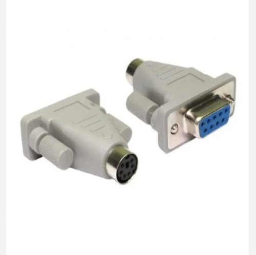 Adaptadores Para Raton Hembra Db9/f A Mini Din 6p/f