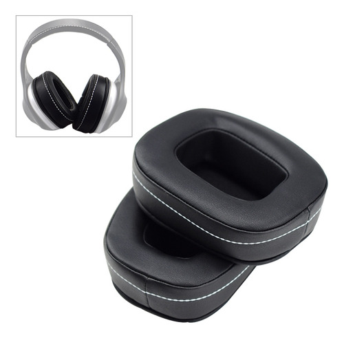 2 Pcs For Denon Ah-d600 Sponge Earphone Cover