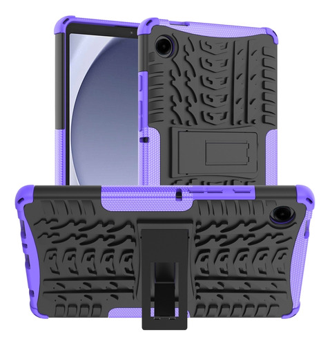 Funda Tpu+pc Púrpura Para Samsung Galaxy Tab A9